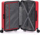 Миниатюра изображения товара Чемодан на колесах Torber Elton / T2056M-Red (красный)