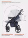 Миниатюра изображения товара Детская прогулочная коляска Rant Alpine / RA450 (Grey)