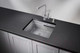 Миниатюра изображения товара Мойка кухонная GRANULA KS-5501 (алюминиум)