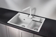 Миниатюра изображения товара Мойка кухонная GRANULA KS-7302 (арктик)
