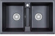 Миниатюра изображения товара Мойка кухонная GRANULA GR-8101 (шварц)