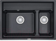 Миниатюра изображения товара Мойка кухонная GRANULA KS-7302 (шварц)