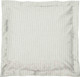 Миниатюра изображения товара Подушка декоративная Сонум Микровелюр 45x45 (с кантом, белый)