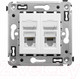 Миниатюра изображения товара Розетка DKC Avanti RJ-45 / 4400464 (белое облако)