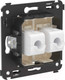 Миниатюра изображения товара Розетка DKC Avanti RJ-45 / 4405664 (ванильная дымка)