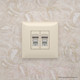 Миниатюра изображения товара Розетка DKC Avanti RJ-45 / 4405294 (ванильная дымка)