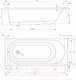 Миниатюра изображения товара Ванна акриловая VagnerPlast Kasandra 165x70 / VPBA165KAS2X-04