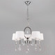 Миниатюра изображения товара Люстра Евросвет Madera 10093/5 (хром/прозрачный хрусталь)