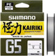 Миниатюра изображения товара Леска плетеная Shimano Kairiki G5 0.23мм / LDM51UE230150S (150м, серый)