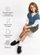 Миниатюра изображения товара Жилет детский Amarobaby Knit / AB-OD21-KNIT10/19-128 (голубой, р. 128)