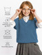 Миниатюра изображения товара Жилет детский Amarobaby Knit / AB-OD21-KNIT10/19-134 (голубой, р. 134)