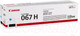 Миниатюра изображения товара Картридж Canon 067H C (5105C002)