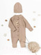 Миниатюра изображения товара Комбинезон для малышей Amarobaby Pure Love Tot / AB-OD22-PLT501/03-86 (бежевый, р. 86)