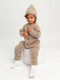 Миниатюра изображения товара Комбинезон для малышей Amarobaby Pure Love Tot / AB-OD22-PLT501/03-86 (бежевый, р. 86)