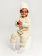 Миниатюра изображения товара Комбинезон для малышей Amarobaby Pure Love Tot / AB-OD22-PLT501/33-68 (молочный, р. 68)