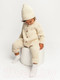 Миниатюра изображения товара Комбинезон для малышей Amarobaby Pure Love Tot / AB-OD22-PLT501/33-68 (молочный, р. 68)