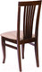Миниатюра изображения товара Стул Ельская мебельная фабрика МДК-99 / 18С 635-1 (береза Е-50/ролан коричневый)