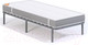 Миниатюра изображения товара Односпальная кровать Домаклево София 90x200 (серый)
