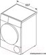 Миниатюра изображения товара Сушильная машина Bosch WQG241AKPL