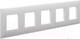 Миниатюра изображения товара Рамка для выключателей и розеток DKC Avanti / 4400900 (белое облако)