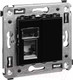 Миниатюра изображения товара Розетка DKC Avanti RJ-45 / 4402463 (черный квадрат)