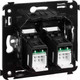 Миниатюра изображения товара Розетка DKC Avanti RJ-45 / 4402464 (черный квадрат)