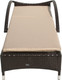 Миниатюра изображения товара Шезлонг Garden Story Мальта-2 / M002-2023 (ротанг искусственный коричневый/бежевый)
