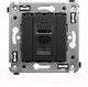 Миниатюра изображения товара Розетка DKC Avanti RJ-12 / 4412313 (черный матовый)