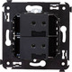 Миниатюра изображения товара Розетка DKC Avanti USB / 4402543 (черный квадрат)