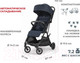 Миниатюра изображения товара Детская прогулочная коляска Inglesina Now / AG84P0SSBRU (Splash Blue)