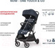 Миниатюра изображения товара Детская прогулочная коляска Inglesina Now / AG84P0SSBRU (Splash Blue)
