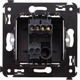 Миниатюра изображения товара Выключатель DKC Avanti 4412103 (черный матовый)