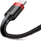 Миниатюра изображения товара Кабель Baseus Cafule USB For Lightning / CALKLF-C19 (2м, черный/красный)
