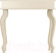 Миниатюра изображения товара Консольный столик Мебелик Берже 11 (слоновая кость)