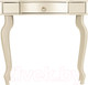 Миниатюра изображения товара Консольный столик Мебелик Берже 11 (слоновая кость)