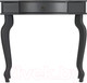 Миниатюра изображения товара Консольный столик Мебелик Берже 11 (серый графит)