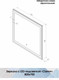 Миниатюра изображения товара Зеркало Континент Clamm Led 80x70