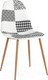 Миниатюра изображения товара Стул Stool Group Валенсия SN OS-001P Patchwork Bw (пэчворк черно-белый)