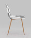 Миниатюра изображения товара Стул Stool Group Валенсия SN OS-001P Patchwork Bw (пэчворк черно-белый)