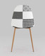 Миниатюра изображения товара Стул Stool Group Валенсия SN OS-001P Patchwork Bw (пэчворк черно-белый)