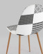 Миниатюра изображения товара Стул Stool Group Валенсия SN OS-001P Patchwork Bw (пэчворк черно-белый)