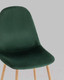 Миниатюра изображения товара Стул Stool Group Валенсия SN OS-001 HLR-57 (велюр темно-зеленый)