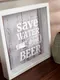 Миниатюра изображения товара Копилка для пробок Richwood Save Water / beer2626-3g/white (белый)