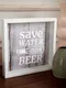 Миниатюра изображения товара Копилка для пробок Richwood Save Water / beer2626-3g/white (белый)