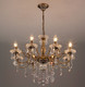 Миниатюра изображения товара Люстра Евросвет Elisha 3281/8 (античная бронза/прозрачный хрусталь)