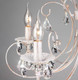 Миниатюра изображения товара Люстра Евросвет Alda 3305/5 (бело-золотой/прозрачный хрусталь)