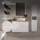 Миниатюра изображения товара Тумба под умывальник ЗОВ Дион 70 / D70LWP0M9003MKV5 (белый матовый)