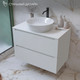 Миниатюра изображения товара Тумба под умывальник ЗОВ Дион 90 / D90LWP0M9003MKV5 (белый матовый)