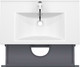 Миниатюра изображения товара Тумба под умывальник ЗОВ Дион 60 / D60LAFM7015MKV5 (графит матовый)