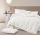 Миниатюра изображения товара Комплект постельного белья Arya Natural Stone Washed Valensiya / 8680943227621 (белый)